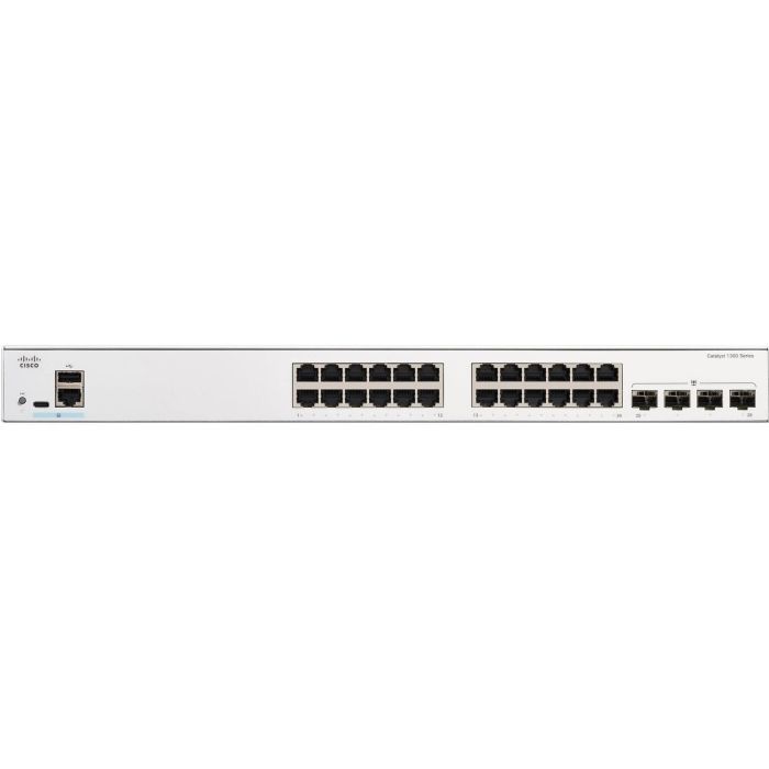 Коммутатор сетевой Cisco C1300-24P-4G Фото