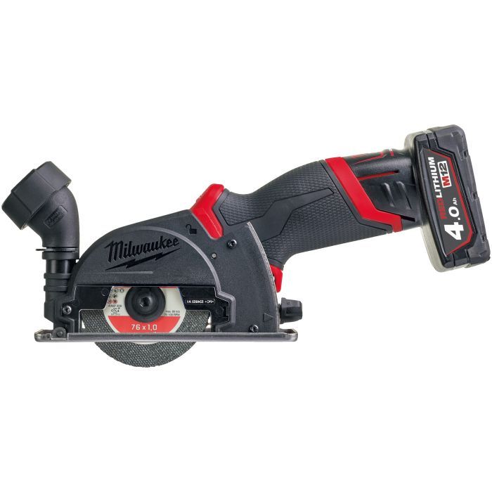 Дисковая пила Milwaukee M12 FCOT-422X FUEL 4Ah, 2Ah Фото
