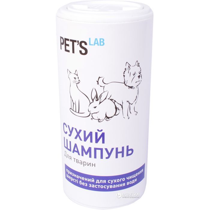 Шампунь для животных Pet's Lab Сухой 150 мл Фото