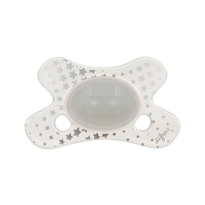 Пустышка Difrax Natural Night, світиться у темряві, 0-6 міс Фото