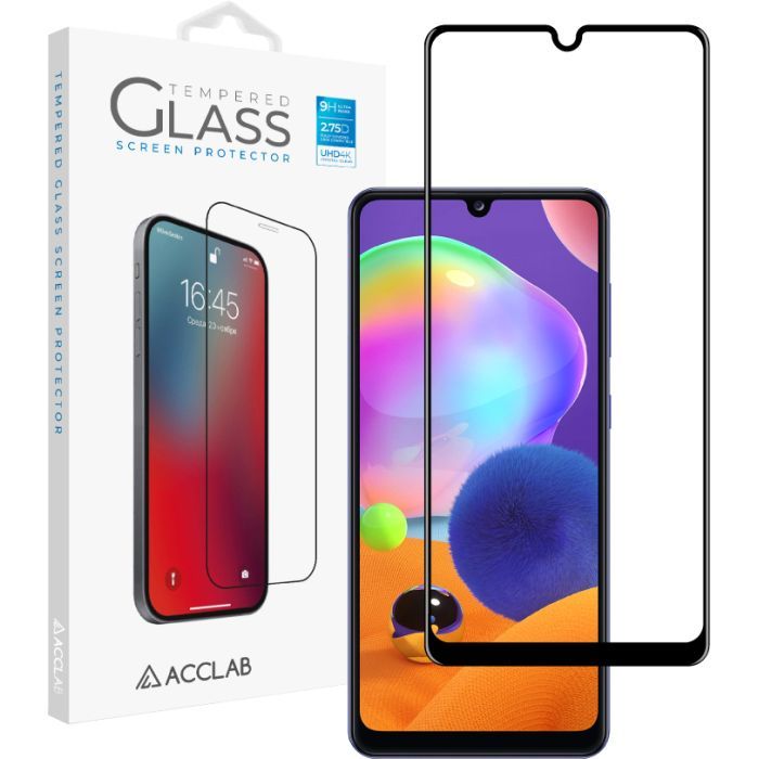Стекло защитное ACCLAB Full Glue Samsung A31 Фото