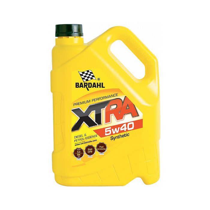 Моторное масло BARDAHL XTRA 5W40 5л Фото