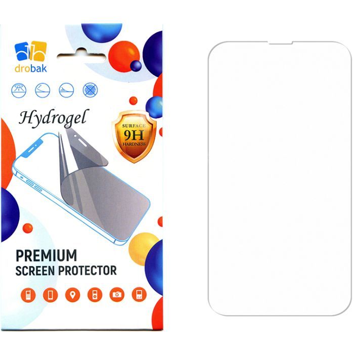 Пленка защитная Drobak Hydrogel Apple iPhone 15 Pro Фото
