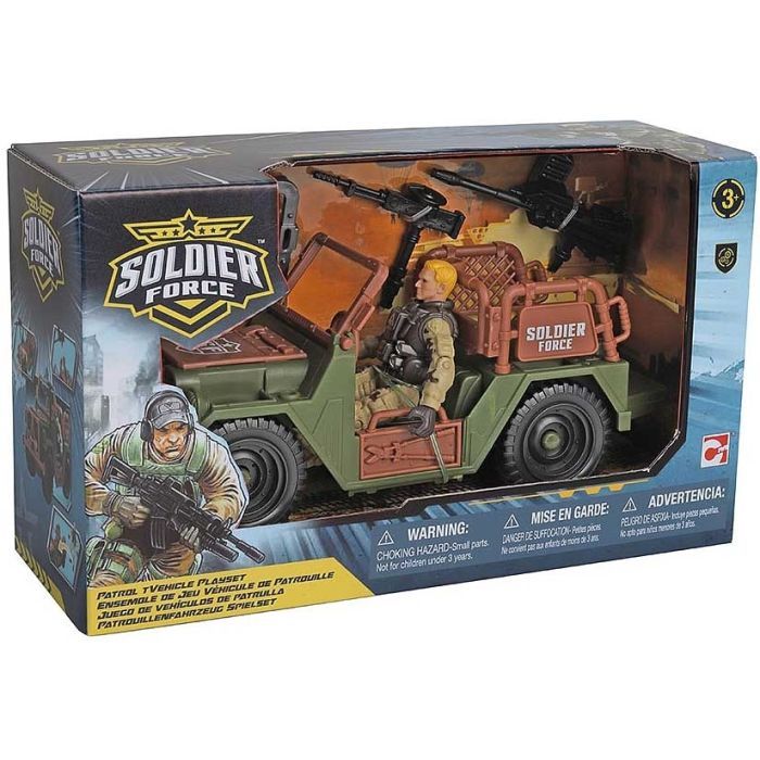 Игровой набор Chap Mei Солдаты PATROL JEEP Фото