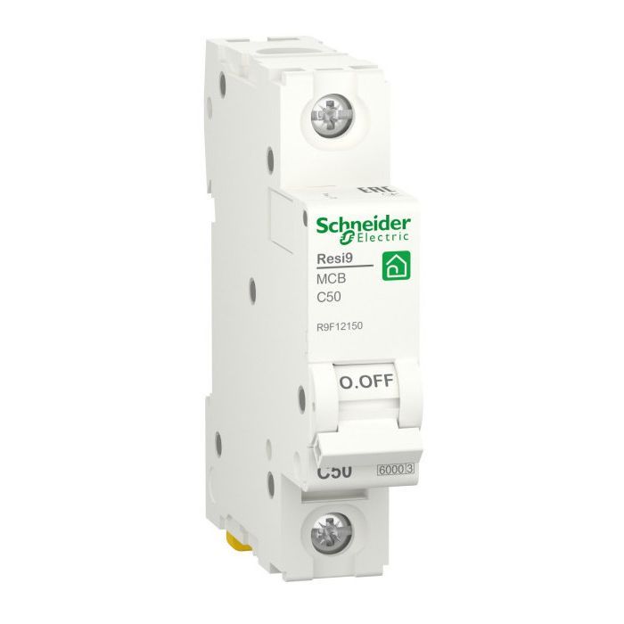 Автоматический выключатель Schneider Electric RESI9 6kA 1P 50A C Фото