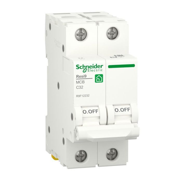 Автоматический выключатель Schneider Electric RESI9 6kA 2P 32A C Фото