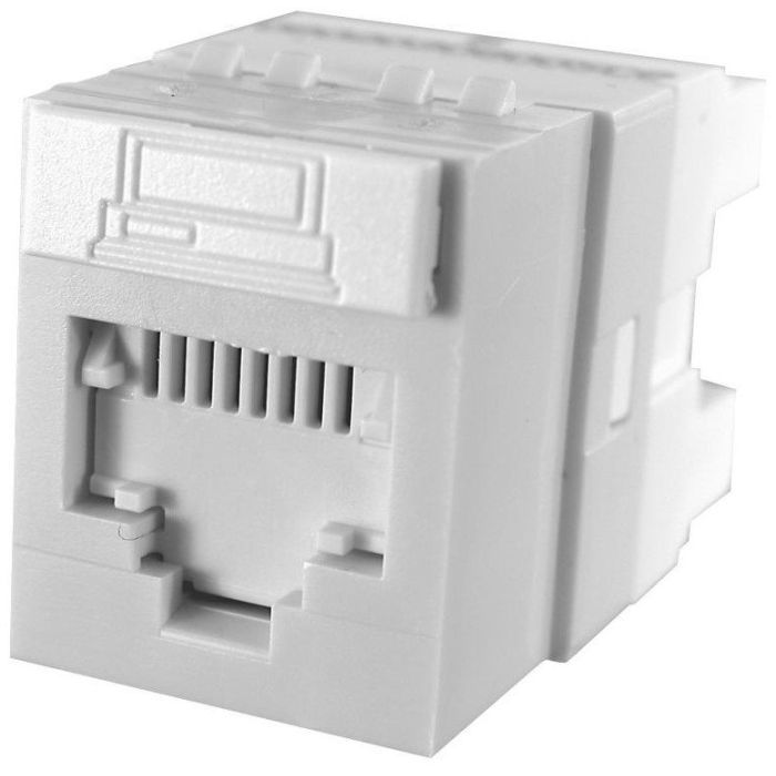 Модуль Keystone Molex RJ45 UTP кат. 6, DG+, white Фото