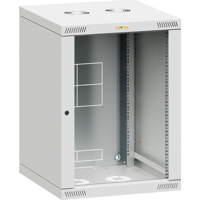 Шкаф настенный Conteg 6U 19" глубина 450мм, RAL7035 Фото