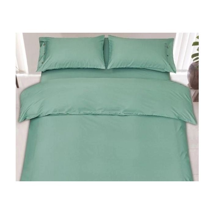 Постельное белье Ardesto Mix&Match сатин шалфей евро 200х220 Фото