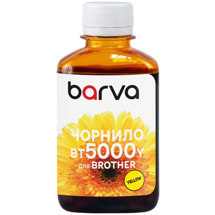 Чернила Barva Brother BT5000 180 мл Y Фото