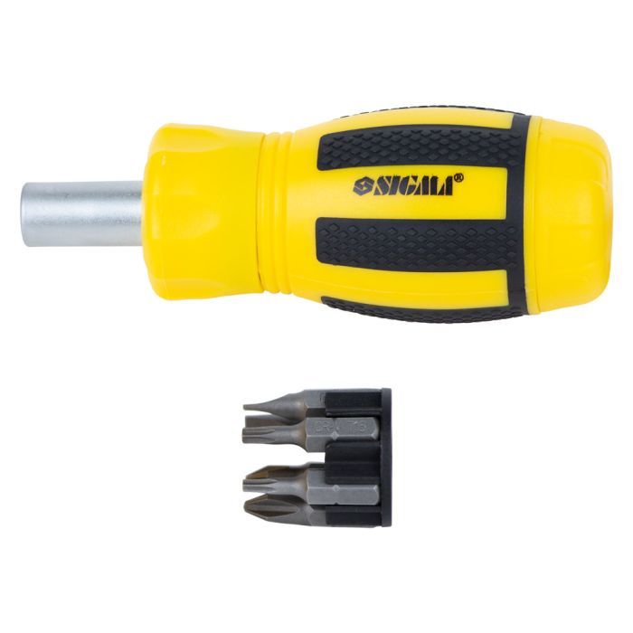 Набор отверток Sigma с реверсом MINI c битами 6шт CrV Фото