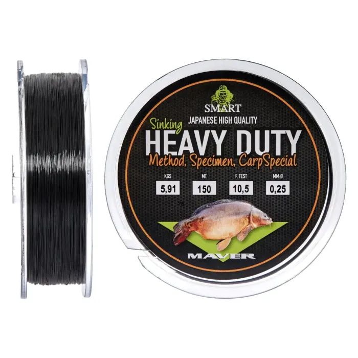 Леска Smart Heavy Duty Sinking 600m 0.30mm 8.43kg Фото