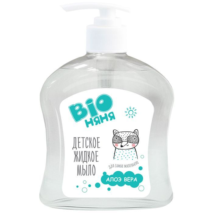 Детское мыло Bio Няня алоэ вера 500 мл Фото