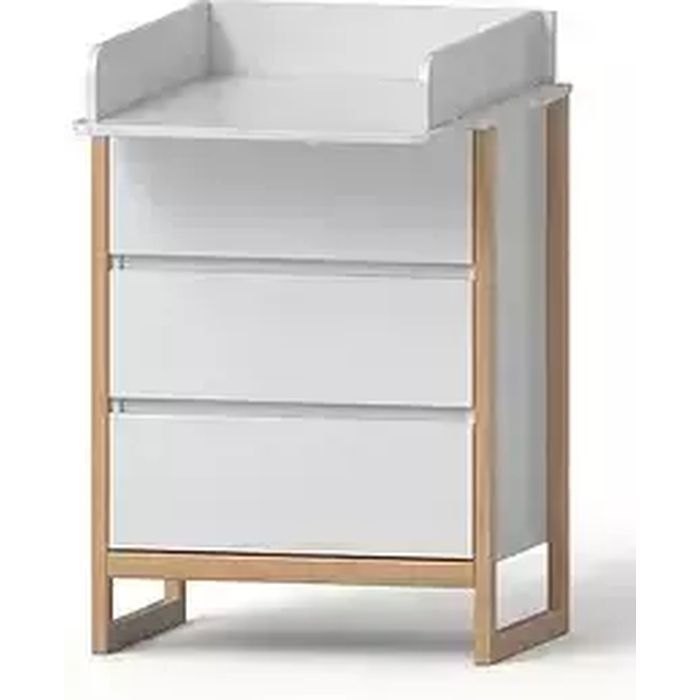 Комод-пеленатор Angelo Magic 60 см біло-мокко 60х51х90 Фото