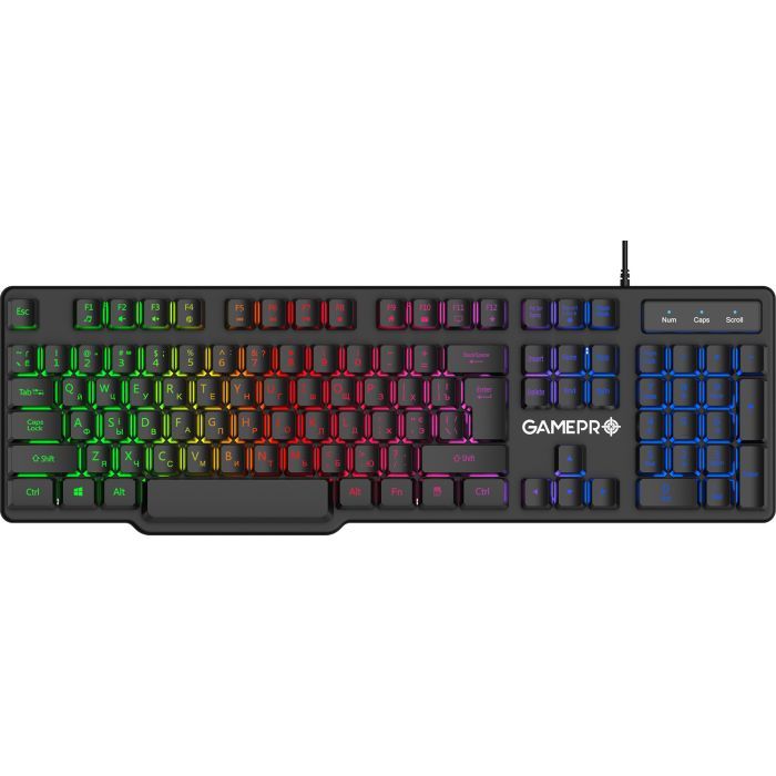 Клавиатура GamePro GK380 USB Black Фото
