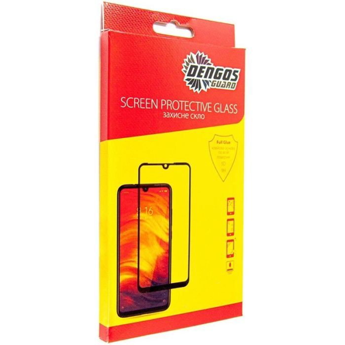 Стекло защитное Dengos Full Glue Realme 10 4G (black) Фото