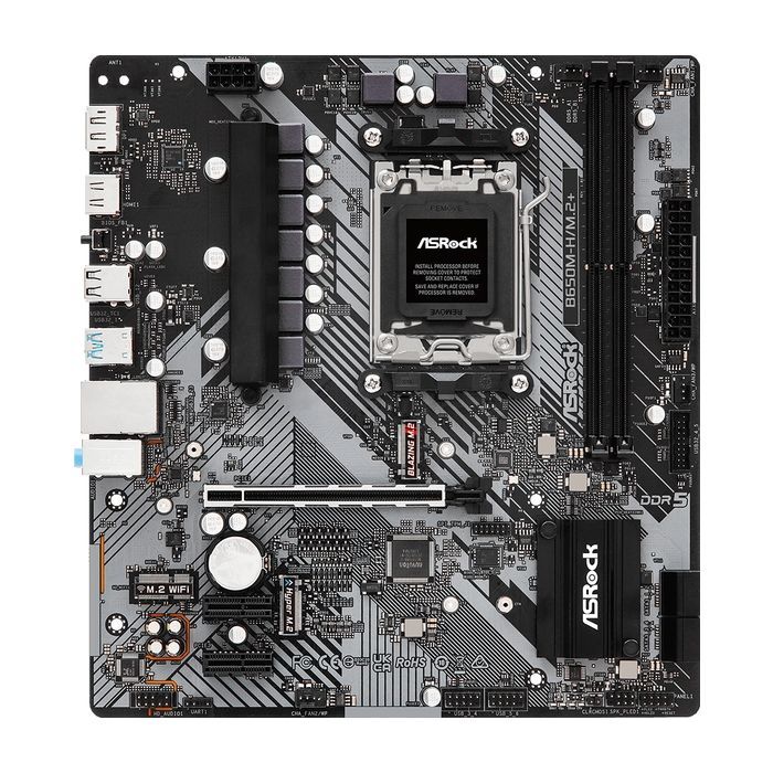 Материнская плата ASRock B650M-H/M.2+ Фото