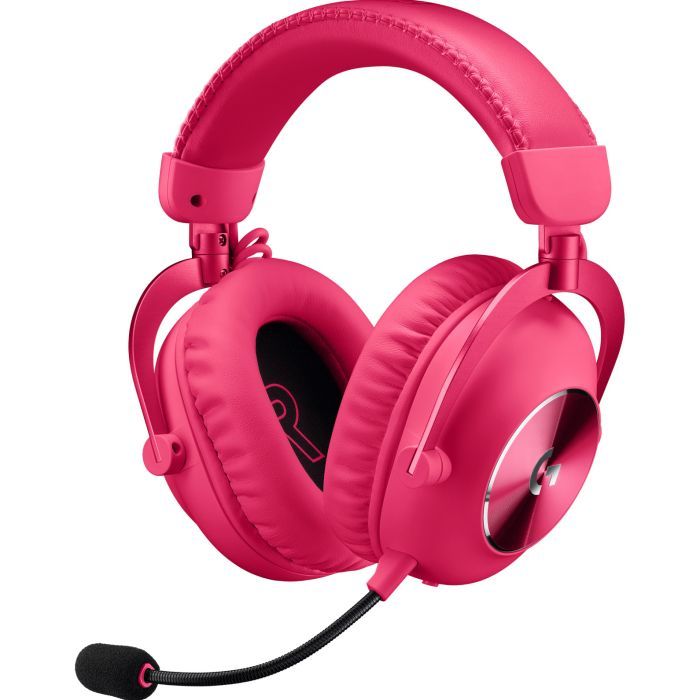 Наушники Logitech G Pro X 2 Lightspeed Wireless Magenta Фото