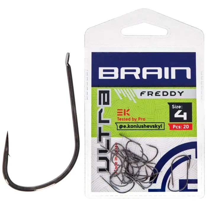 Крючок Brain Ultra Freddy 4 (20шт/уп) Фото