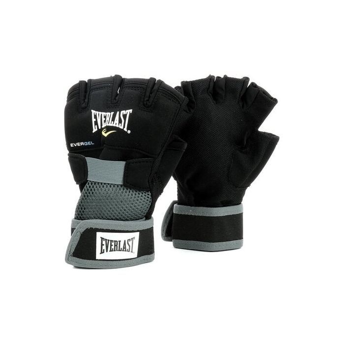 Бинты-перчатки Everlast Evergel Hand Wraps 722551-70-8 Чорні M Фото