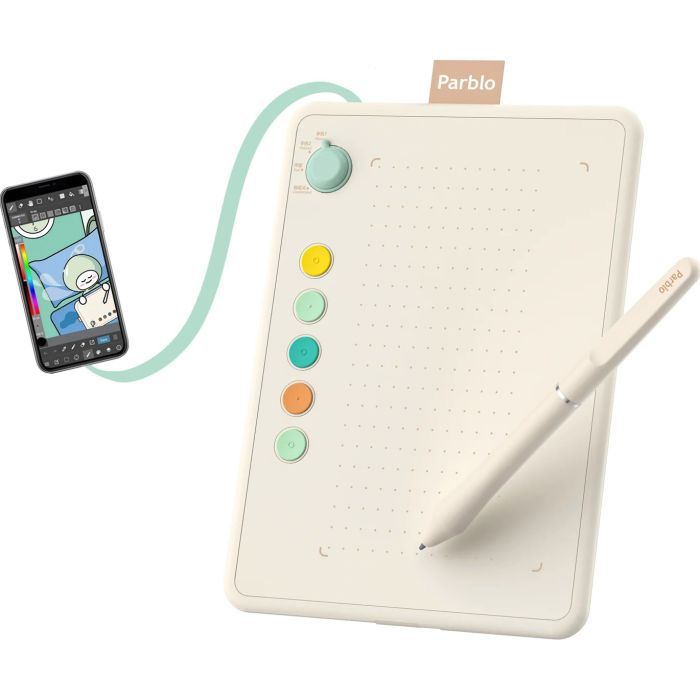 Графический планшет Parblo Ninos Q Mobile Фото