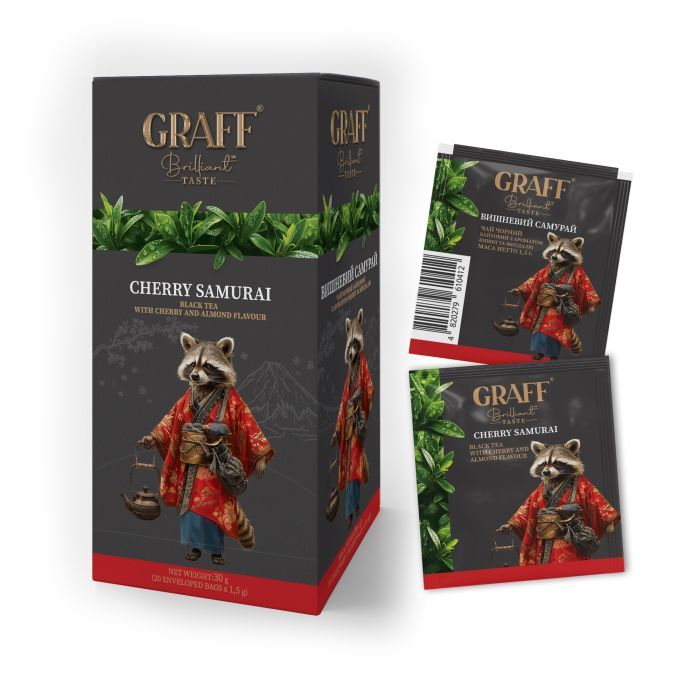 Чай Graff Cherry Samurai 20х1.5 г Фото