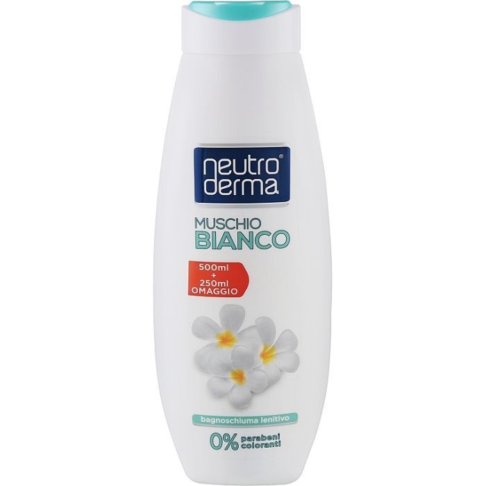 Гель для душа Neutro Derma Белый мускус 750 мл Фото