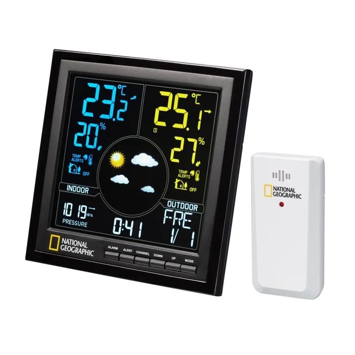 Метеостанция National Geographic VA Colour (Black) (9070600) Фото