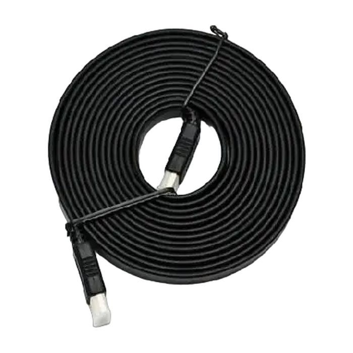 Кабель мультимедийный Gresso HDMI M to HDMI M 3.0m flat Фото