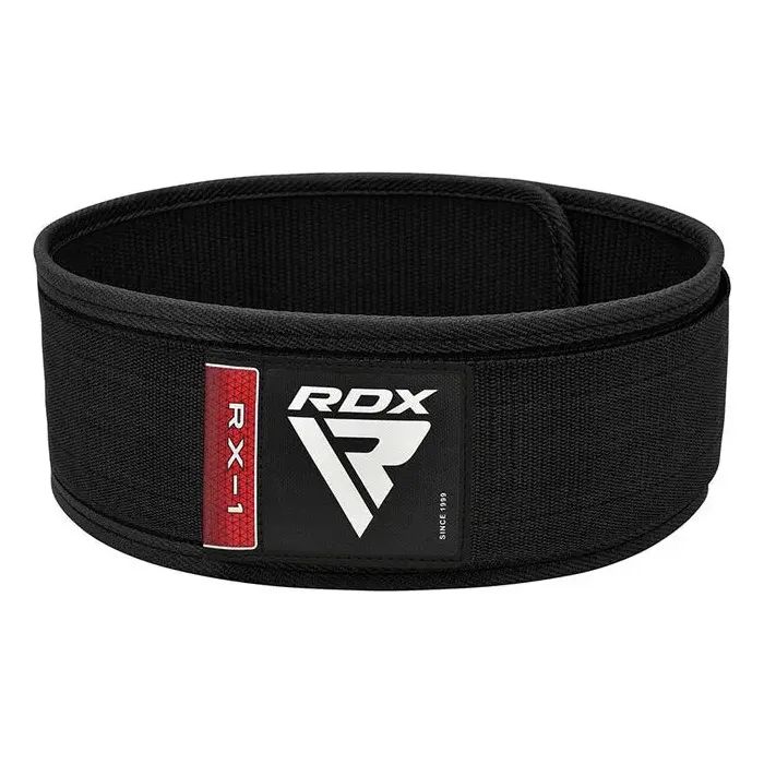 Атлетический пояс RDX RX1 Weight Lifting Belt Black XL Фото