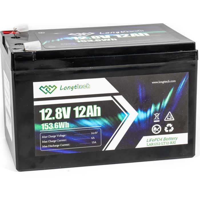 Батарея LiFePo4 Longttech LiFePO4 12.8V - 12Ah Фото