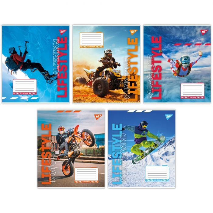 Тетрадь Yes Lifestyle 60 листов линия Фото