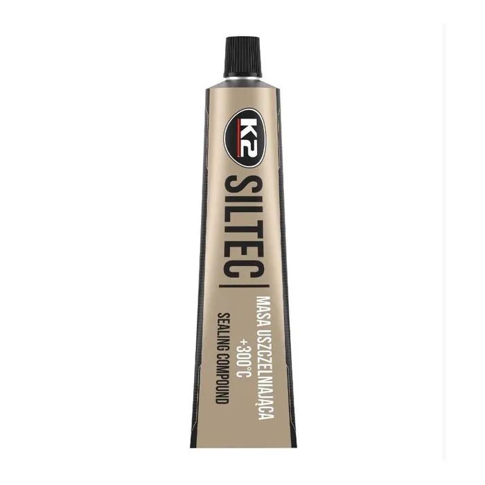 Герметик автомобильный K2 Siltec чорний 90 г Фото