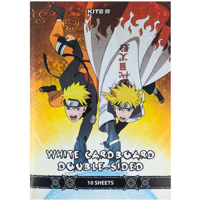 Белый картон Kite A4 Naruto 10 листов Фото