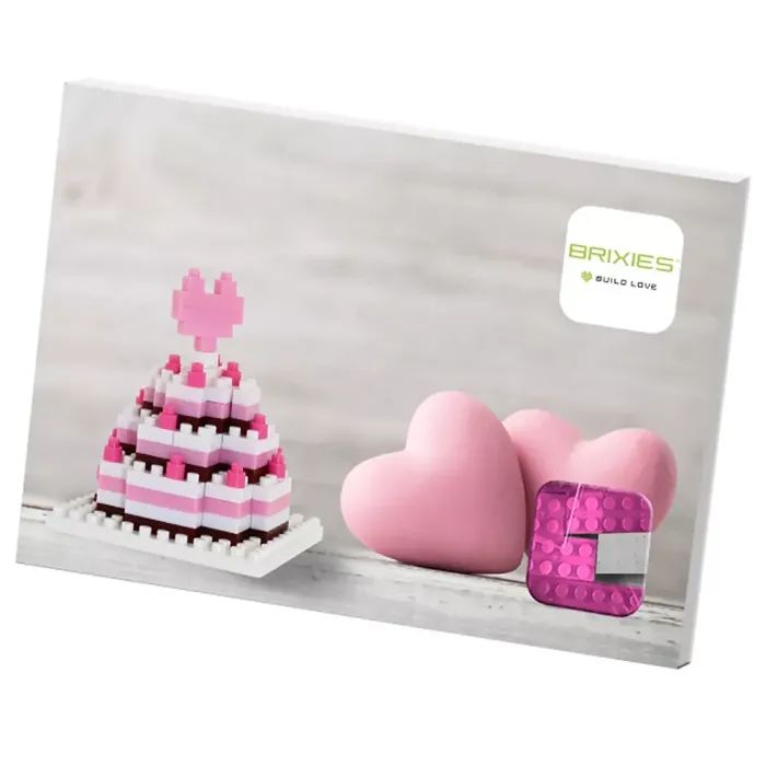 Конструктор BRIXIES Свадебный торт Фото