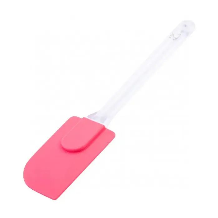 Лопатка кухонная Silikomart 260 мм рожева Фото