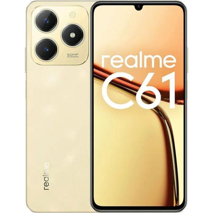 Мобильный телефон realme C61 8/256GB Sparkle Gold Фото