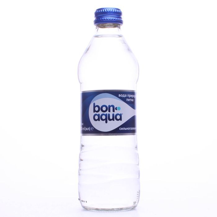 Минеральная вода BonAqua Сильногазированная 330 мл Фото