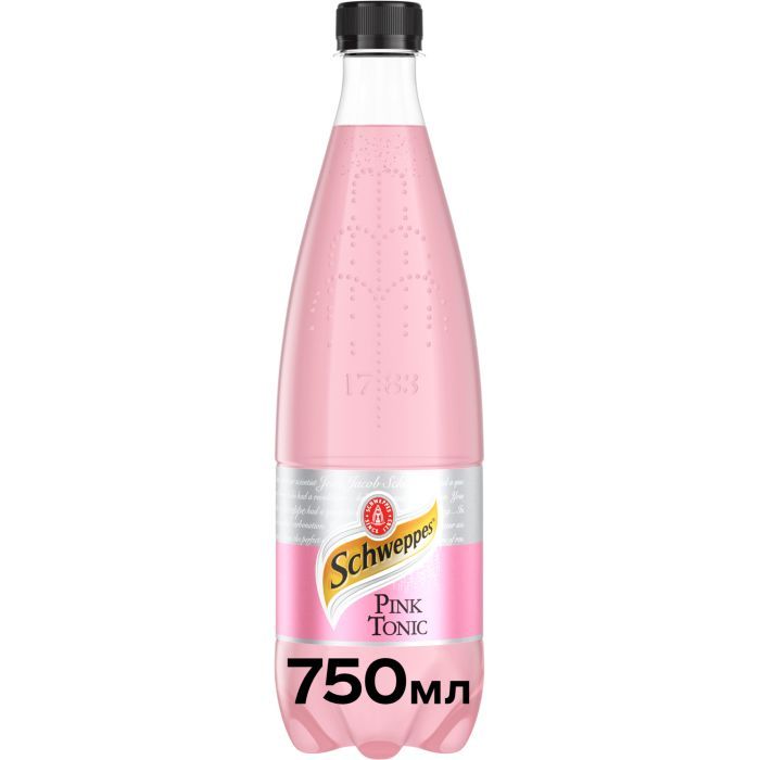 Напиток Schweppes Pink Tonic Безалкогольный сильногазированный 750 м Фото