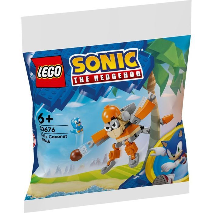 Конструктор LEGO Sonic Кокосовая атака Кики Фото