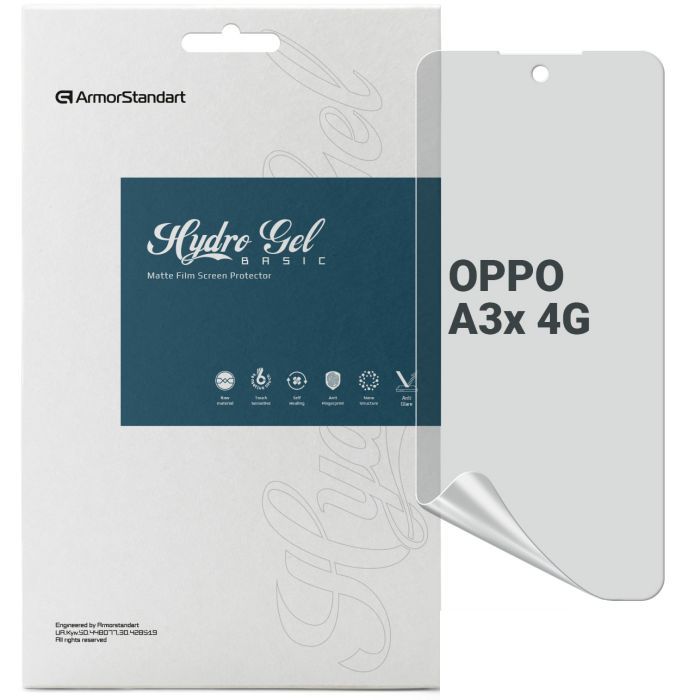 Пленка защитная Armorstandart Matte OPPO A3x 4G Фото