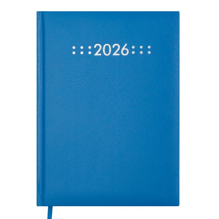 Еженедельник Buromax датированный 2026 CLASSIC, А5 синий Фото
