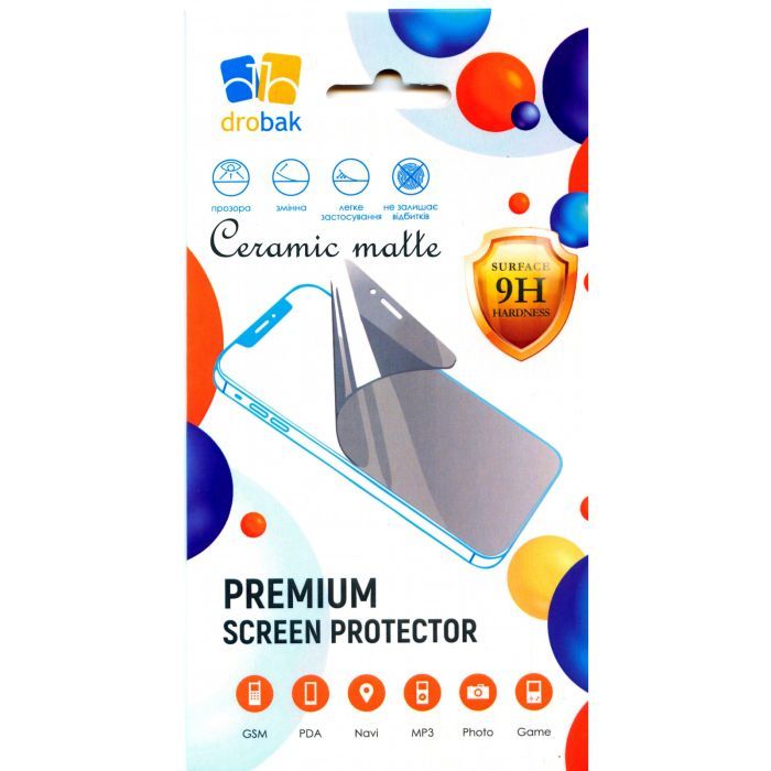 Стекло защитное Drobak Matte Ceramics Samsung Galaxy M35 5G Фото