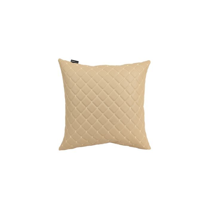 Подушка EVAtech ECO 40x40 см бежева з бежевою ниткою Фото