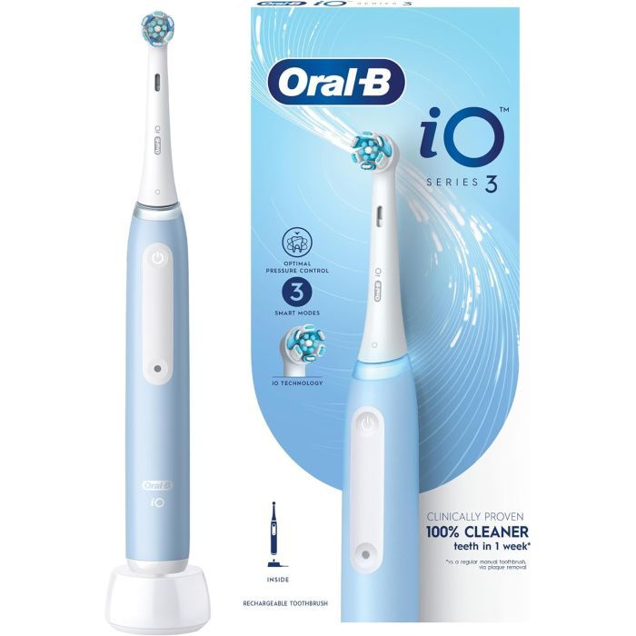 Электрическая зубная щетка Oral-B iOG3.1A6.0 Ice Blue Фото