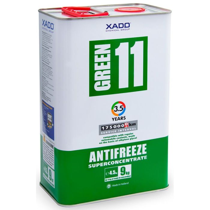 Антифриз Xado Green 11 4 л Фото