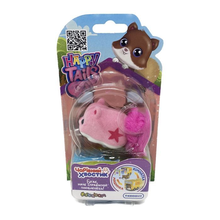 Мягкая игрушка #sbabam Happy Tails – Чарівний хвостик Фото
