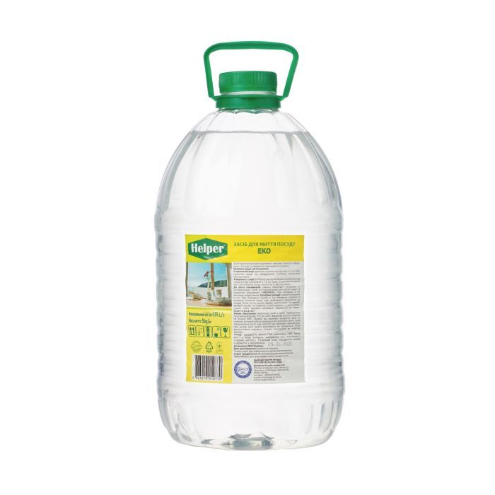 Средство для ручного мытья посуды Helper ЕКО 4.95 л Фото