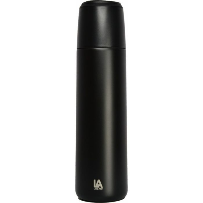 Термос Line Art Fiji 500 мл чорний Фото