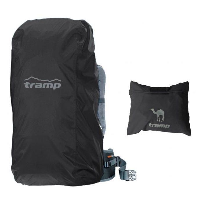 Чехол для рюкзака Tramp M 30-60 л Black Фото